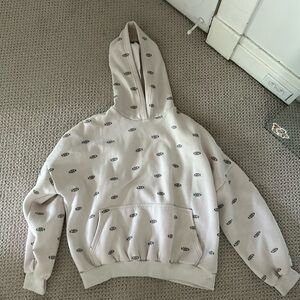 Adika hoodie with eyeball illustrations